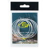 SF 3pcs/6pcs Nylon Tapered Fly Leader with Pre-tied  Loop 7.5FT 9FT 12FT 0-7X