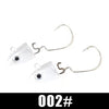 FTK 2pcs/lot 5g 12g 25g Jig Head Hook