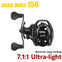 Tsurinoya DARK WOLF Baitcasting Reel 182g 7.1:1 7KG Max Drag 10+1BB