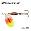 FISH KING 1Pc 4g 4.8g 7g 10g 14g Spinner