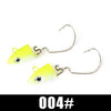 FTK 2pcs/lot 5g 12g 25g Jig Head Hook