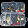 10Pcs/Lot Gold/Silver Metal Spoon Set