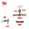10Pcs/Lot Cross Line Bearing Rolling Swivel