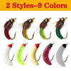 1Pc #10 Brass Bead Nymph /Maggot Fly Fishing Lure
