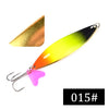 FTK 1Pc 24g 28g 35g Spoon with Treble Hook