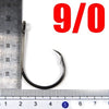 Bimoo 50pcs/Lot 1 1/0 2/0 3/0 4/0 5/0 6/0 7/0 8/0 9/0 10/0 Circle Hooks