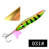 FTK 1Pc 24g 28g 35g Spoon with Treble Hook