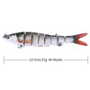 Hengjia 1Pc 13.7cm/27g Swimbait