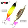FTK 1Pc 24g 28g 35g Spoon with Treble Hook