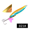 FTK 1Pc 24g 28g 35g Spoon with Treble Hook