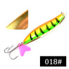 FTK 1Pc 24g 28g 35g Spoon with Treble Hook