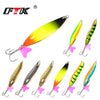 FTK 1Pc 24g 28g 35g Spoon with Treble Hook