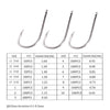 Baitholder Hooks - 92666 50-100PCS/Lot 1# - 5/0#
