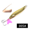 FTK 1Pc 24g 28g 35g Spoon with Treble Hook