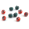 MNFT Split Shot Sinkers 20pcs Multicolor covered with PU Rubber
