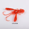 Supercontinent 15Pcs/lot 4cm 1.6g Soft Creature Lures