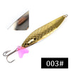 FTK 1Pc 24g 28g 35g Spoon with Treble Hook
