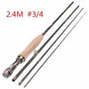 Mavllos Brinkworth MF Action Carbon River Fly Rod 2.4m/2.7m 3/4 5/6 WT