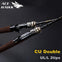 Ace Hawk CU DOUBLE BFS Carbon Spinning/Casting Rod 1.8m 2PC Fast Action UL/L Tips