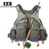 KyleBooker KBV001 Mesh Fishing Tackle Vest