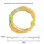 Aventik 0.55mm 100FT Super Slim Three Colored Tenkara Fly Fishing Line