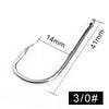 Baitholder Hooks - 92666 50-100PCS/Lot 1# - 5/0#