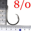 Bimoo 50pcs/Lot 1 1/0 2/0 3/0 4/0 5/0 6/0 7/0 8/0 9/0 10/0 Circle Hooks