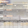 Maximumcatch FARGLORY 9-11FT 3WT/4WT/5WT 4-5Sec Medium Fast Fly Rod