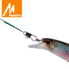 Meredith Anti Bite 15cm-30cm Steel Wire Leader With Swivel