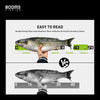 Booms Fishing RL2 Adhesive Waterproof 65cm Fish Ruler - 2PCS