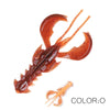 Supercontinent 55A 65mm/10pcs 40mm/20pcs Soft Craw Lure