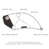 PERO LHB034 55mm 13g VIB Sinking Lipless Crankbait