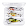 TREHOOK 3Pc/Set 7/7.5/8.5cm Floating Crankbait Set
