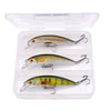 TREHOOK 3Pc/Set 7/7.5/8.5cm Floating Crankbait Set