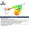 W.P.E KOMODO 1Pc 6.8g/9.5g/13.4g Spinner