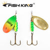 FISH KING 1Pc 3.9g 4.6g 7.4g 10.8g 15g Spinner