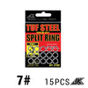 JK 1Pack No.3-10/6-14mm Split Rings