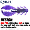 B&U WD01 MAX PRO 50MM/90MM Soft Plastic Craw Lure
