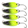 Fishing Spoon 3g - 4Pcs