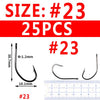 Bimoo 50/25PCS Multiple Purpose High Carbon Steel Fish Hooks