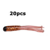 JYJ  20pcs/Lot 4.5cm Soft Tube Baits