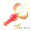 Supercontinent 55A 65mm/10pcs 40mm/20pcs Soft Craw Lure