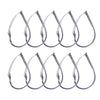 10pcs/Box High Carbon Steel Weedless Hooks