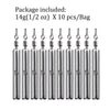 THKFISH 10pcs/lot Drop Shot 3.5g/5g/7g/10g/14g/20g Fishing Sinker