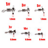 10Pcs/Lot Cross Line Bearing Rolling Swivel