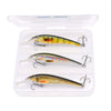 TREHOOK 3Pc/Set 7/7.5/8.5cm Floating Crankbait Set