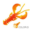 Supercontinent 55A 65mm/10pcs 40mm/20pcs Soft Craw Lure