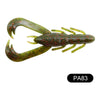 KesFishing CWC95 6Pcs/Lot 95mm Crafty Wild Crawfish Soft Lure
