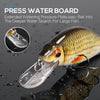 TREHOOK 3Pc/Set 7/7.5/8.5cm Floating Crankbait Set