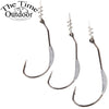 TheTime 5pcs/Lot Weighted Offset Worm Hook